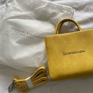 Brandon Blackwood ESR Tote | Yellow Denim